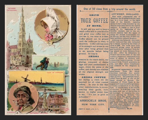 1891 arbuckle ariosa coffee - ariosa,